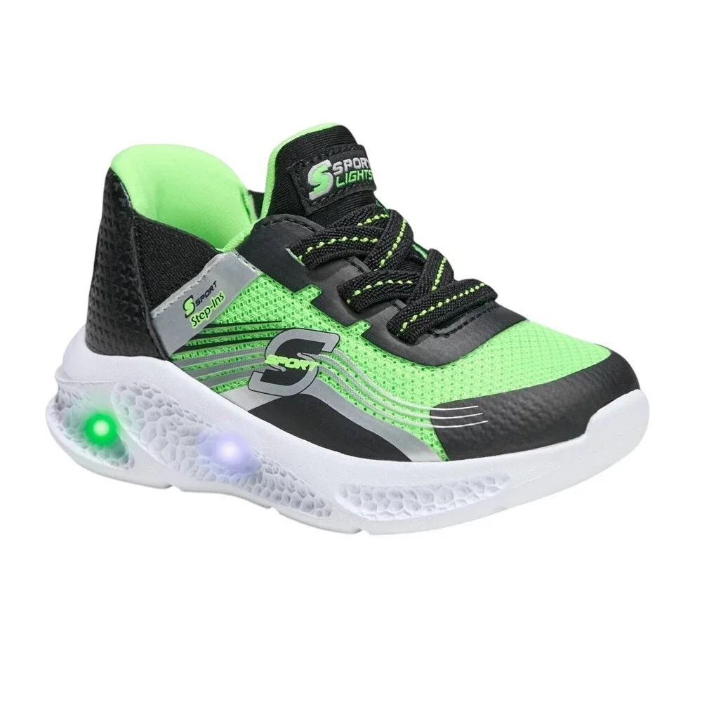 997.Sport by Skechers Toddler Sneakers - Lime Green 12T: Light-up Shoes